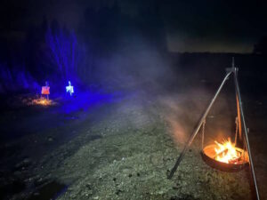 Bål har etter hvert blitt ett av varemerkene på Ås by Night & Fog Cup